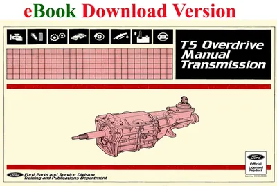 T5 Overdrive Manual Transmission - Ford Shop Manual Cover