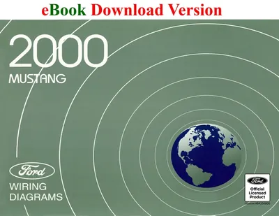 2000 Mustang Wiring Diagrams - Ford Shop Manual Cover