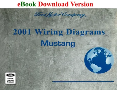 2001 Mustang Wiring Diagrams - Ford Shop Manual Cover