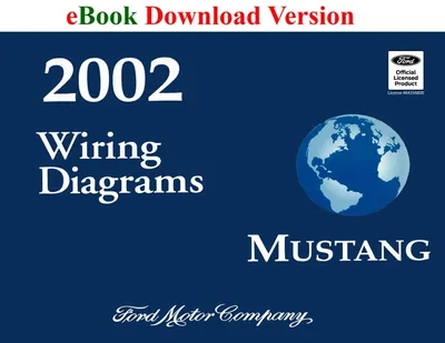 2002 Mustang Wiring Diagrams - Ford Shop Manual Cover