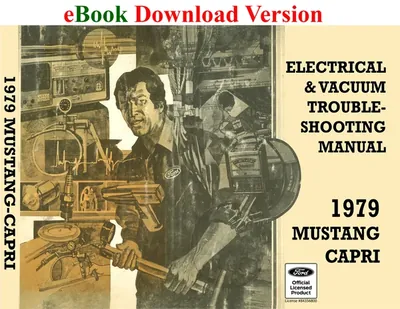 1979 Mustang/Capri Electrical & Vacuum Trouble-Shooting Manual (EVTM) - Ford Shop Manual Cover