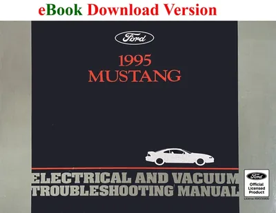 1995 Mustang Electrical and Vacuum Trouble-Shooting Manual (EVTM) - Ford Shop Manual Cover