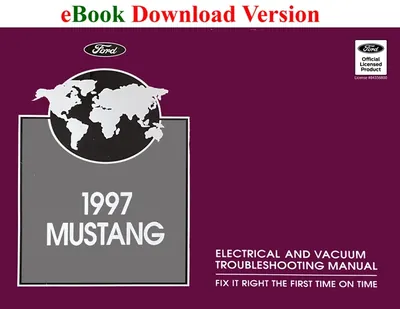 1997 Mustang Electrical and Vacuum Trouble-Shooting Manual (EVTM) - Ford Shop Manual Cover