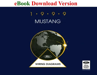 1999 Mustang Wiring Diagrams - Ford Shop Manual Cover