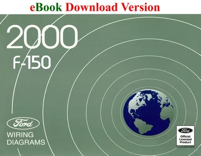 2000 Ford F-150 Truck Wiring Diagrams - Ford Shop Manual Cover