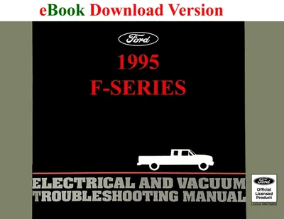 1995 F-Series Electrical and Vacuum Troubleshooting Manual (EVTM) - Ford Shop Manual Cover