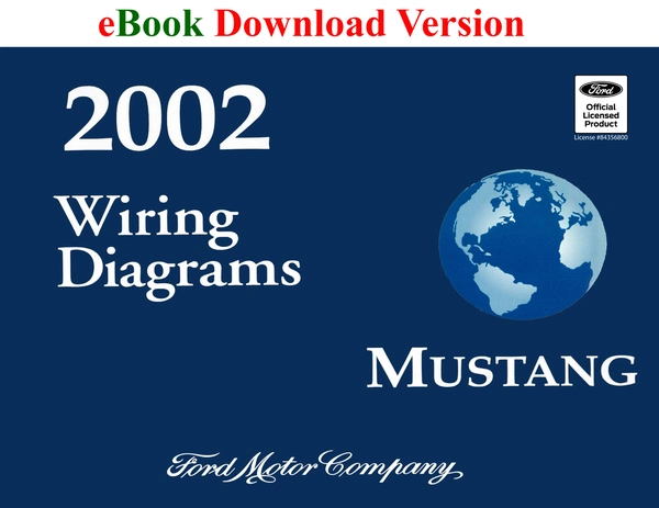 2002 Mustang Wiring Diagrams - Ford Shop Manual Cover